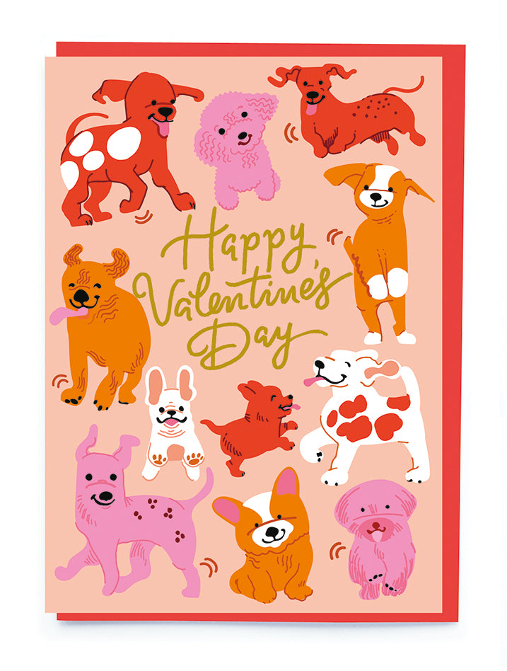 Playful Pups Valentine