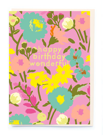 Bright Florals Birthday